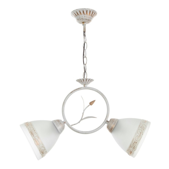 Люстра Люстра "Набен" 2хЕ27 40Вт белый 44х13,5х30 см BayerLux