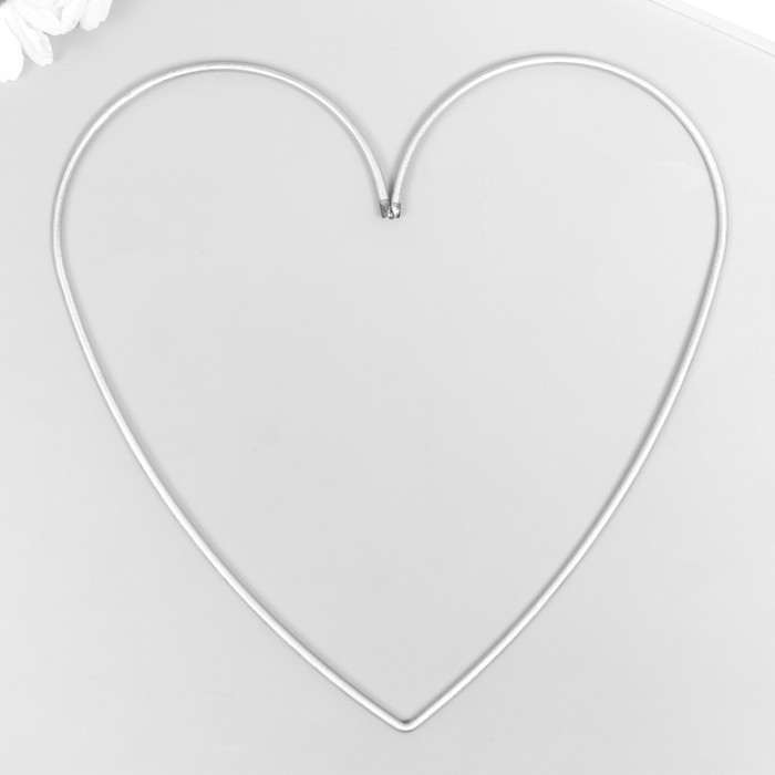 Кольцо металл для изготовления ловца снов Кольцо металл для изготовления ловца снов "Сердце" 0,28х20х20 см