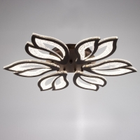 Люстра с ПДУ 1830/6CF LED 156Вт 3000-6000К диммер кофе 66х66х8 см BayerLux