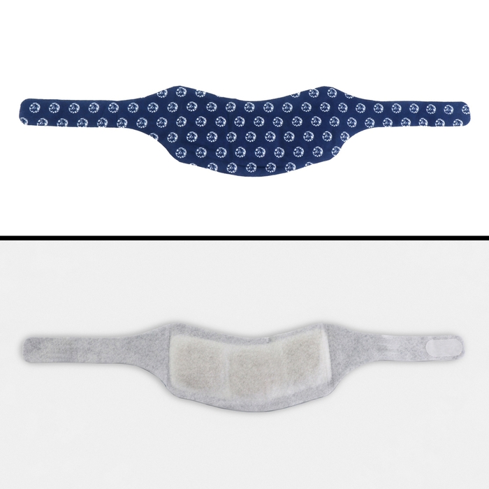 Бандаж самонагревающийся для шеи, 14 × 18 × 0,5 см, цвет синий Бандаж самонагревающийся для шеи, 14 × 18 × 0,5 см, цвет синий