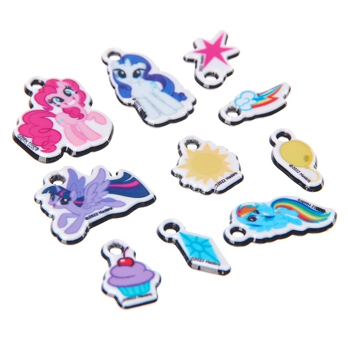 Набор для творчества «Создай своё украшение, Эльза и Анна», сделай 10 шармов своими руками, My little pony, Hasbro Набор для творчества «Создай своё украшение, Эльза и Анна», сделай 10 шармов своими руками, My little pony, Hasbro