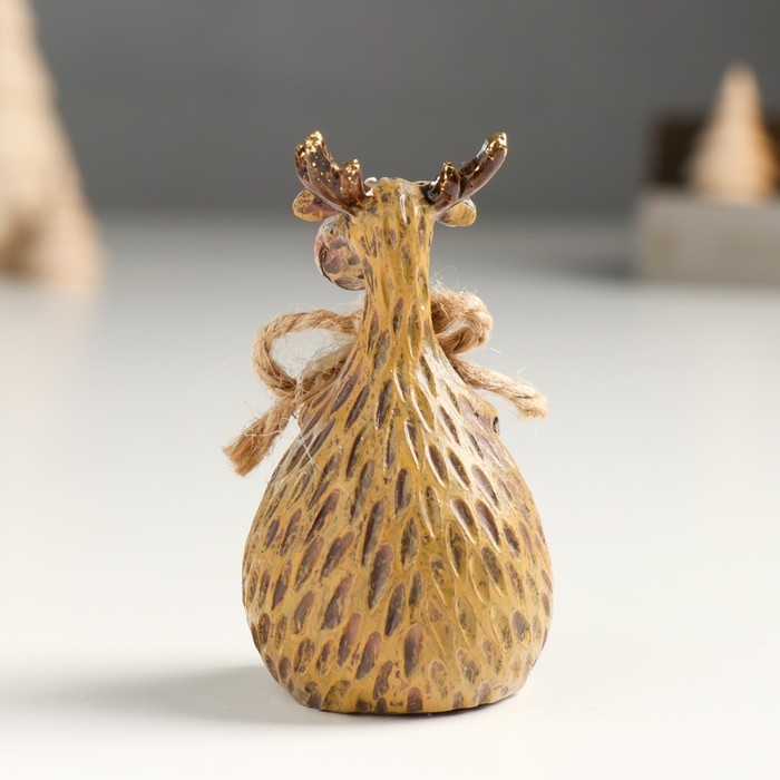 Сувенир полистоун  Сувенир полистоун "Лосик с бантиком" МИКС 4х4,5х8 см