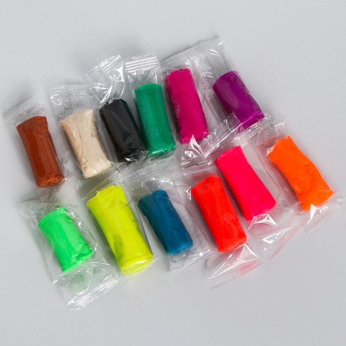 Тесто для лепки, 12 цветов по 15 гр, Смешарики Тесто для лепки, 12 цветов по 15 гр, Смешарики