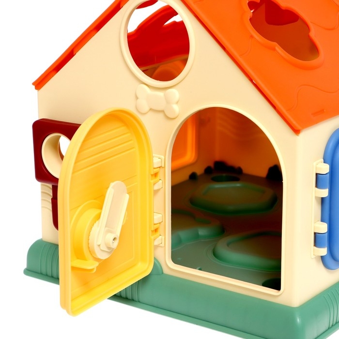 Сортер «Домик», 9 элементов Сортер «Домик», 9 элементов