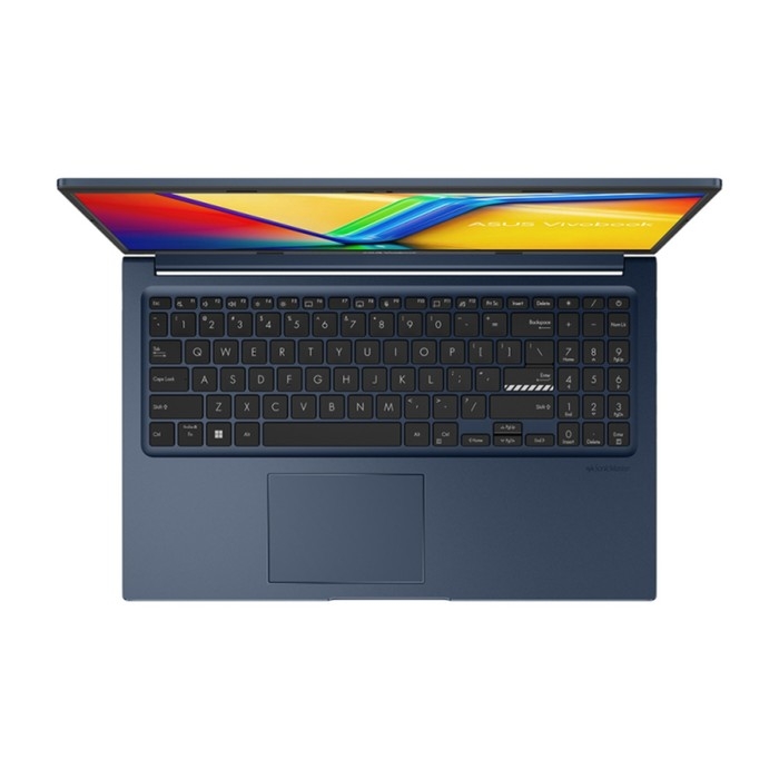 Ноутбук Asus VivoBook X1504ZA, 15.6 Ноутбук Asus VivoBook X1504ZA, 15.6", i3 1215U, 16Гб, SSD 512 Гб, UHD, noOS, синий
