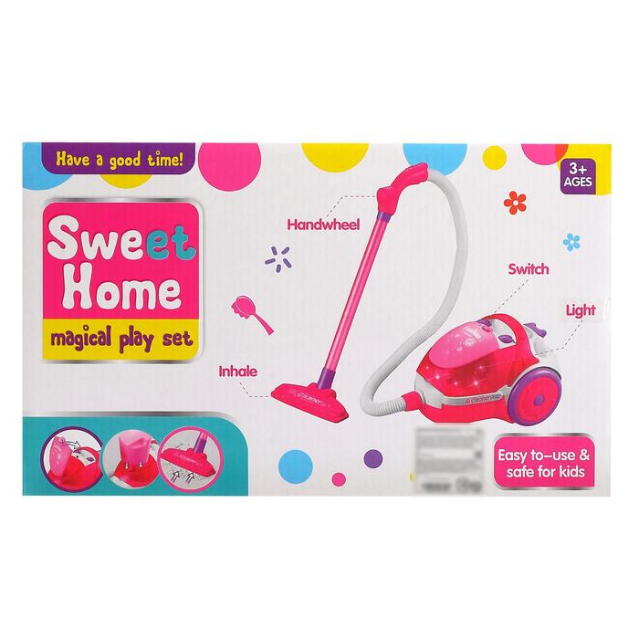 Бытовая техника пылесос «Сладкая вата», на колёсах Бытовая техника пылесос «Сладкая вата», на колёсах