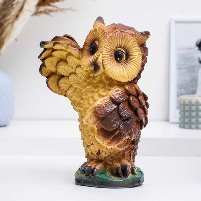 Копилка Копилка "Филин крыло вверх" цветной, 16х18х26см