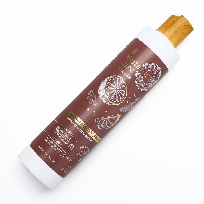 Гель для душа с маслом кедра и пантенолом, 300 мл, аромат бергамота и зеленого чая, BOTANIC CARE by URAL LAB Гель для душа с маслом кедра и пантенолом, 300 мл, аромат бергамота и зеленого чая, BOTANIC CARE by URAL LAB