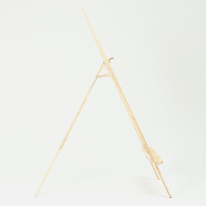 Мольберт тип «Лира» 175 х 64 см, с бегунком, неокрашенное дерево, Calligrata Мольберт тип «Лира» 175 х 64 см, с бегунком, неокрашенное дерево, Calligrata