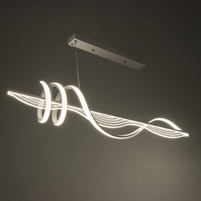 Светильник с ПДУ Светильник с ПДУ "Мик" LED 80Вт 3000-6000К белый 100х17х19 см