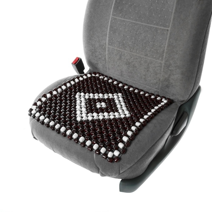 Накидка массажер TORSO на сиденье 42×42 см, дерево, микс Накидка массажер TORSO на сиденье 42×42 см, дерево, микс