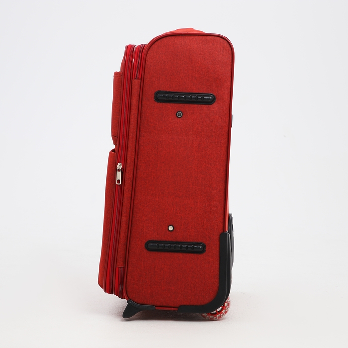 Чемодан средний 52 л (M), отдел на молнии, кодовый замок, с расширением, цвет бордовый Чемодан средний 52 л (M), отдел на молнии, кодовый замок, с расширением, цвет бордовый