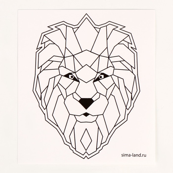 Набор для декора кружки полимерной глиной. Лепка на кружке «Полигональный лев» Набор для декора кружки полимерной глиной. Лепка на кружке «Полигональный лев»