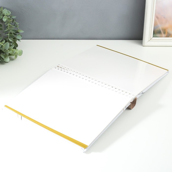 Фотоальбом магнитный 20 листов  Фотоальбом магнитный 20 листов "Мама и малыш" 29х24х2 см