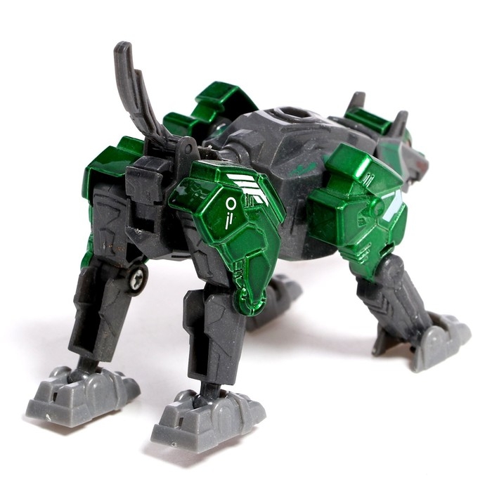 Робот зверобот «Гепард», с элементами из металла, трансформируется