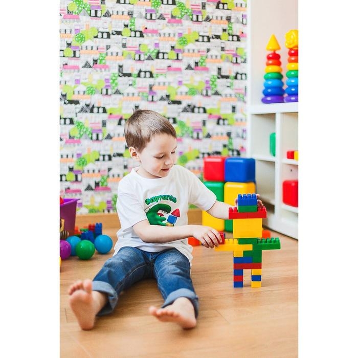 Конструктор №12 «Семицветик», 84 детали Конструктор №12 «Семицветик», 84 детали