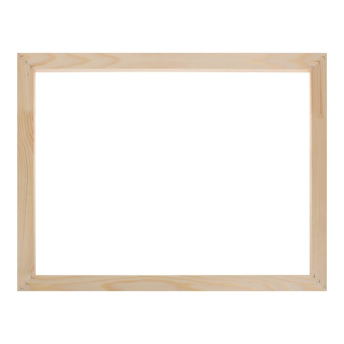 Подрамник для холста Calligrata, 1.8 x 50 x 65 см, ширина рамы 36 мм, сосна Подрамник для холста Calligrata, 1.8 x 50 x 65 см, ширина рамы 36 мм, сосна