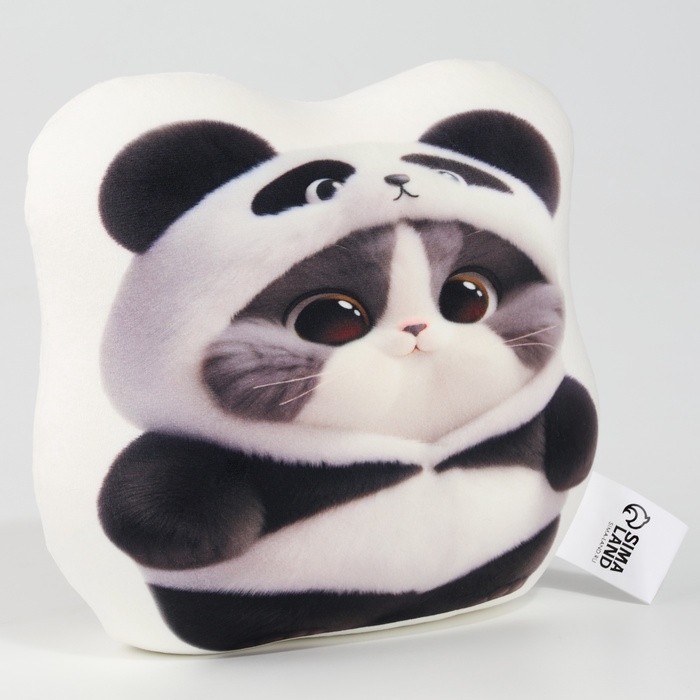Игрушка антистресс «Котик в костюме панды» Игрушка антистресс «Котик в костюме панды»