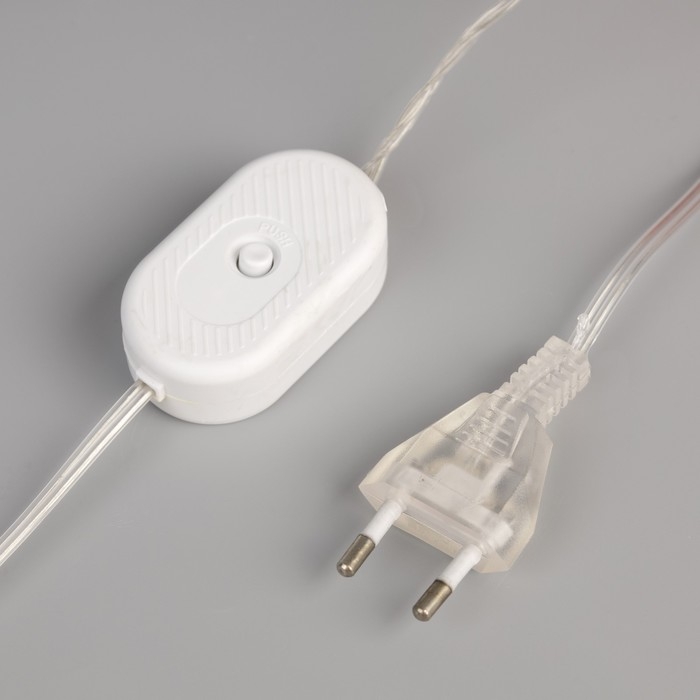 Светодиодная фигура «Лисица» 46 × 12 × 21 см, акрил, 50 LED, 220 В, свечение белое Светодиодная фигура «Лисица» 46 × 12 × 21 см, акрил, 50 LED, 220 В, свечение белое