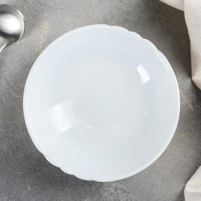 Соусник Luminarc Lotusia, d=11 см, стеклокерамика, цвет белый Соусник Luminarc Lotusia, d=11 см, стеклокерамика, цвет белый