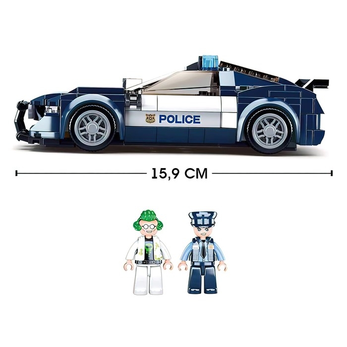 Конструктор Полиция «Погоня», 284 детали Конструктор Полиция «Погоня», 284 детали