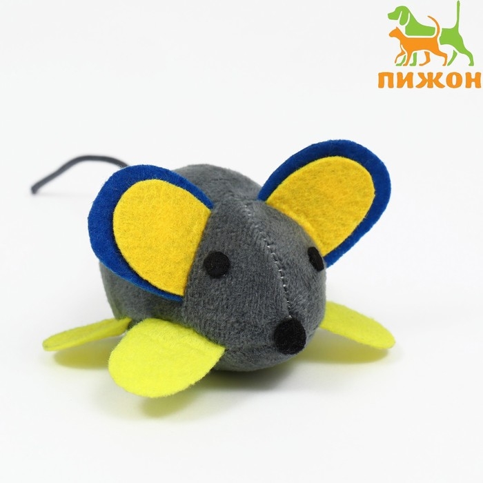 Игрушка вибрирующая, 6 см, серая Игрушка вибрирующая, 6 см, серая