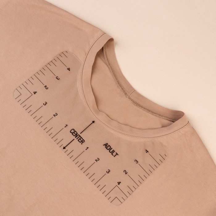 Набор линеек для раскроя горловины, 4 шт, 25,4 × 6,35/8,9/11,5/12,7 см, цвет прозрачный Набор линеек для раскроя горловины, 4 шт, 25,4 × 6,35/8,9/11,5/12,7 см, цвет прозрачный