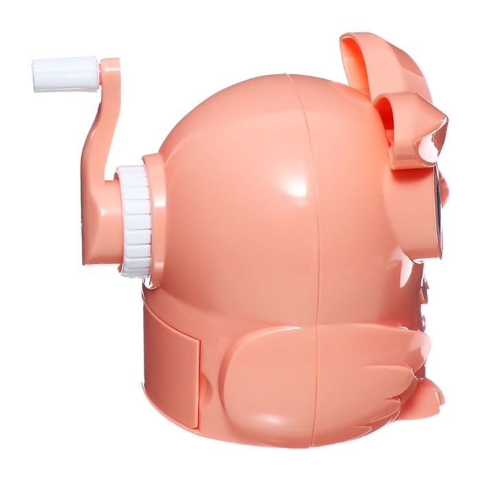 Точилка механическая с контейнером Сова Персиковая Точилка механическая с контейнером Сова Персиковая