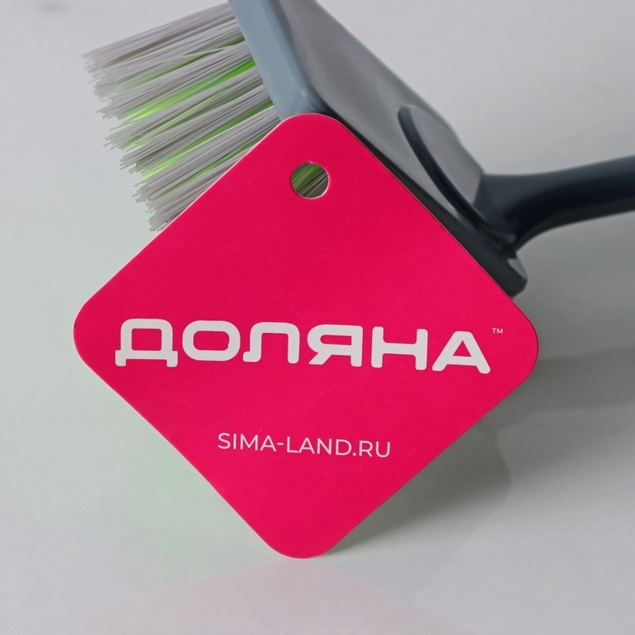 Щётка для посуды Доляна Green day, прямоугольная, 28 см Щётка для посуды Доляна Green day, прямоугольная, 28 см