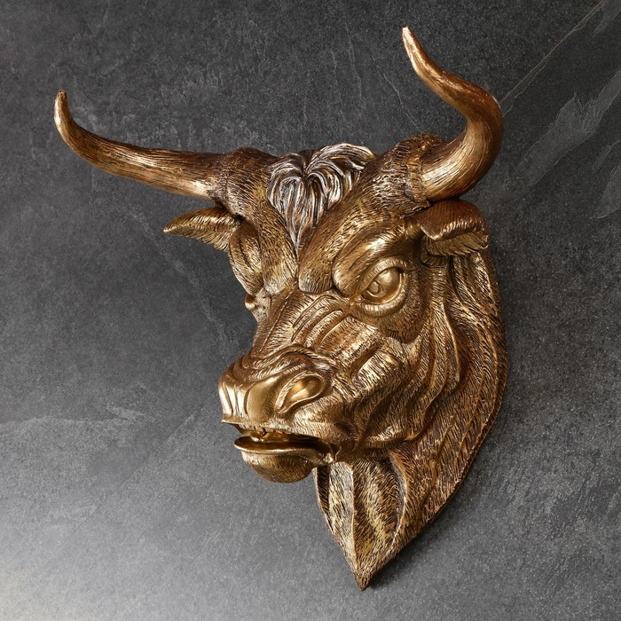 Подвесной декор Подвесной декор "Голова быка" 30х54х60см