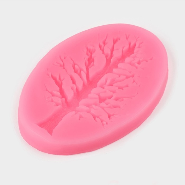 Молд «Дерево», силикон, 8,2×6 см, цвет МИКС Молд «Дерево», силикон, 8,2×6 см, цвет МИКС