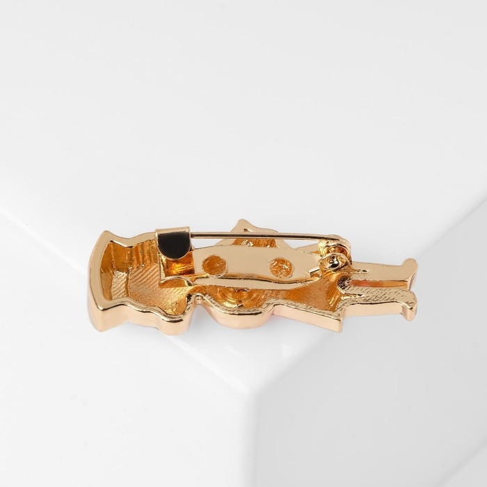 Брошь «Врач», цветная в золоте Брошь «Врач», цветная в золоте