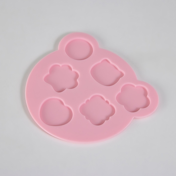 Форма для сургучной печати силикон  Форма для сургучной печати силикон "Мишка" 13,6х12,4 см