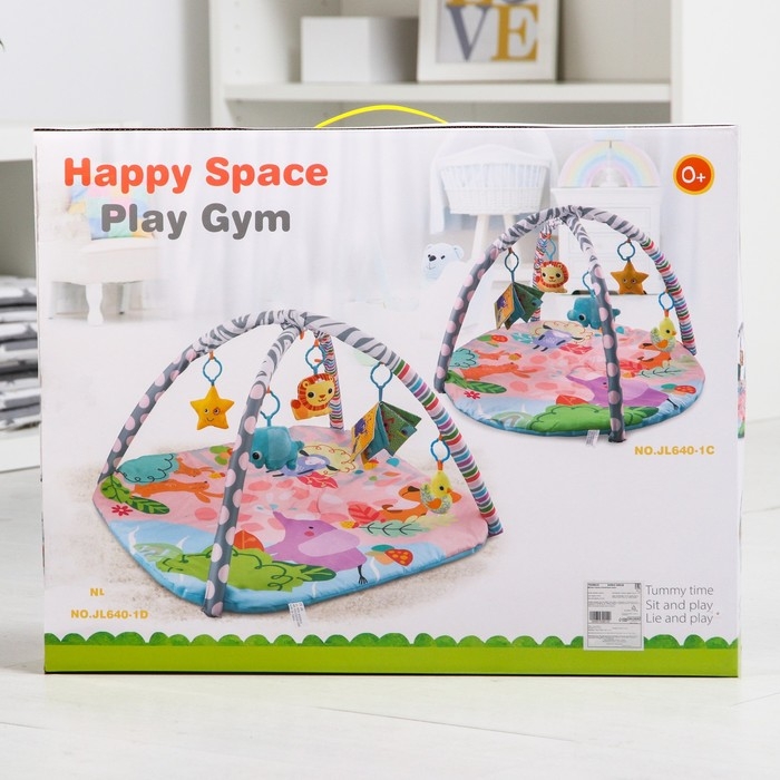 Развивающий коврик «Слоник», с дугами, квадратный, 76х76х0,5 Развивающий коврик «Слоник», с дугами, квадратный, 76х76х0,5