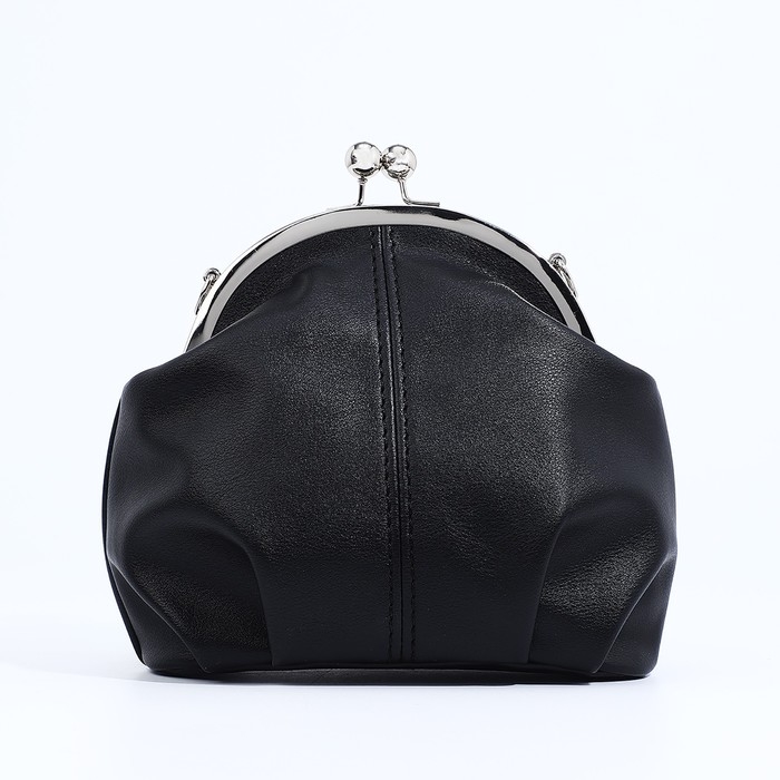 Сумка кросс-боди Vita на фермуаре, цвет чёрный Сумка кросс-боди Vita на фермуаре, цвет чёрный