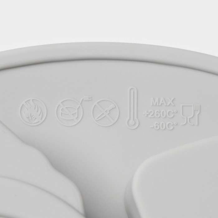 Форма для выпечки новогодняя Доляна «Новогодняя варежка», силикон, 6 ячеек, 24×20,5×2,5 см, цвет серый Форма для выпечки новогодняя Доляна «Новогодняя варежка», силикон, 6 ячеек, 24×20,5×2,5 см, цвет серый