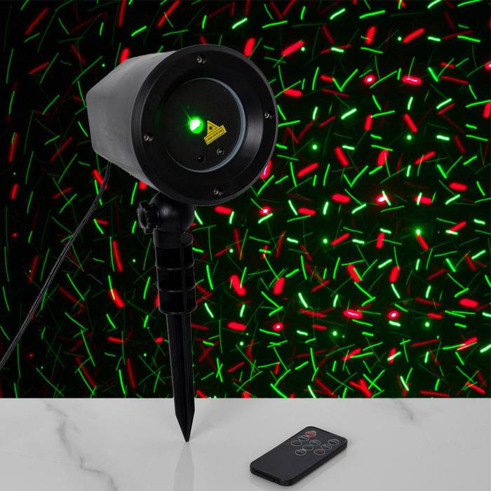 Световой прибор «Точки», IP65, пульт ДУ, свечение красное/зелёное, 12 В Световой прибор «Точки», IP65, пульт ДУ, свечение красное/зелёное, 12 В