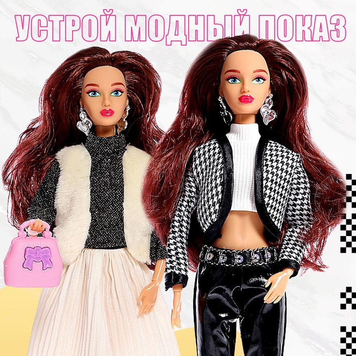 Кукла-модель шарнирная «Студия моды», с комплектом одежды Кукла-модель шарнирная «Студия моды», с комплектом одежды