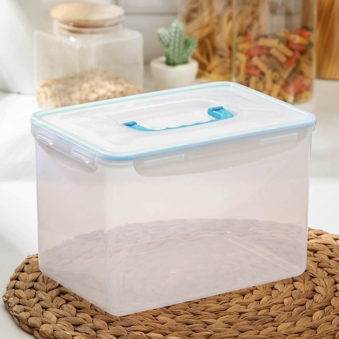 Контейнер пищевой Good & Good, 4,5 л, с герметичной крышкой Контейнер пищевой Good & Good, 4,5 л, с герметичной крышкой