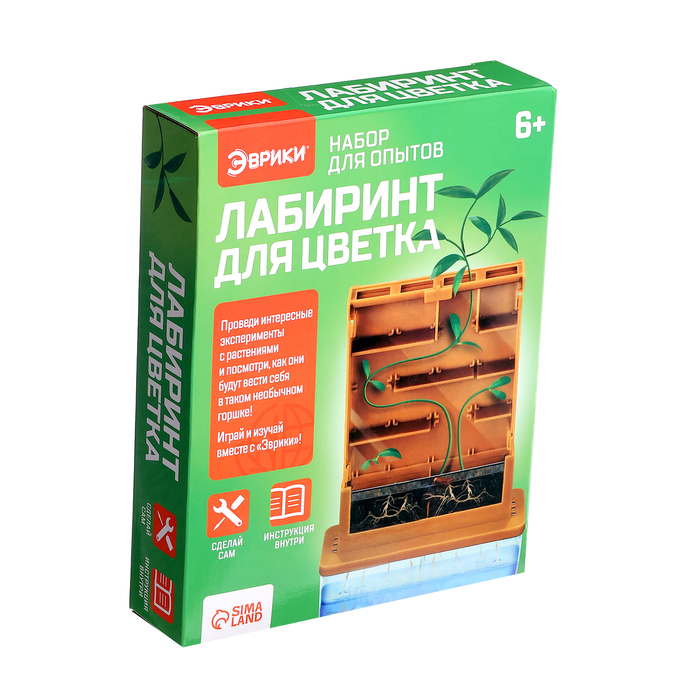 Набор для опытов «Лабиринт для цветка» Набор для опытов «Лабиринт для цветка»