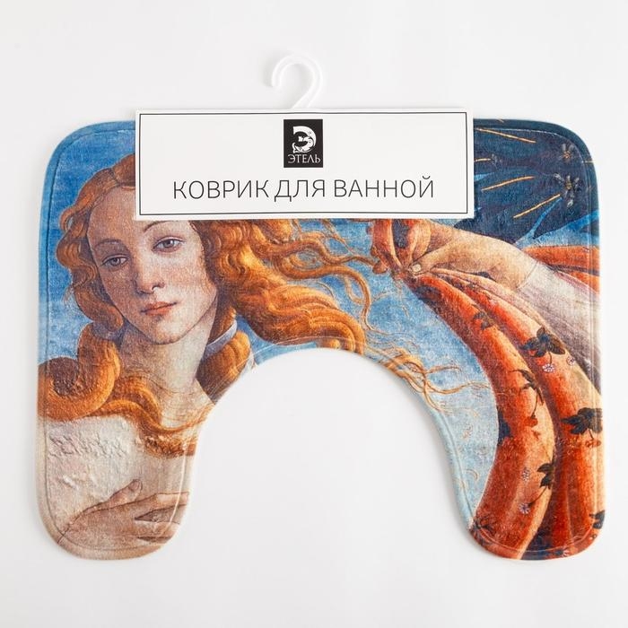 Коврик для ванной Этель Коврик для ванной Этель "Ботичелли",50х40 см, велюр
