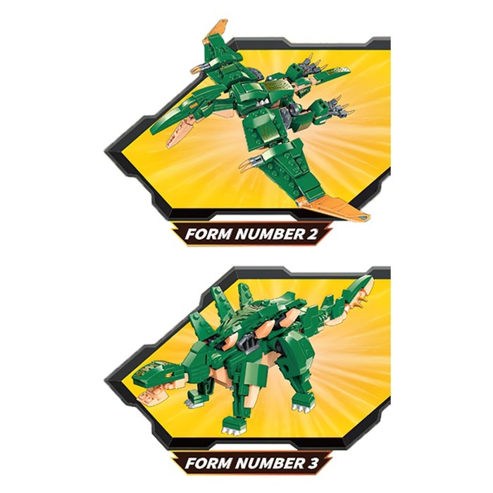 Конструктор Трансформер «Динозавр», 3 варианта сборки, 287 деталей Конструктор Трансформер «Динозавр», 3 варианта сборки, 287 деталей
