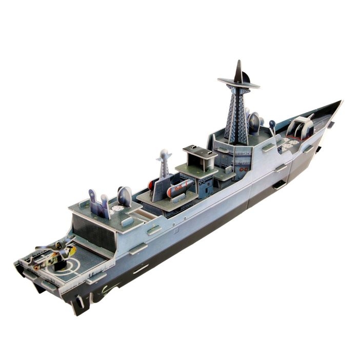 Конструктор 3D «Военный корабль Конструктор 3D «Военный корабль