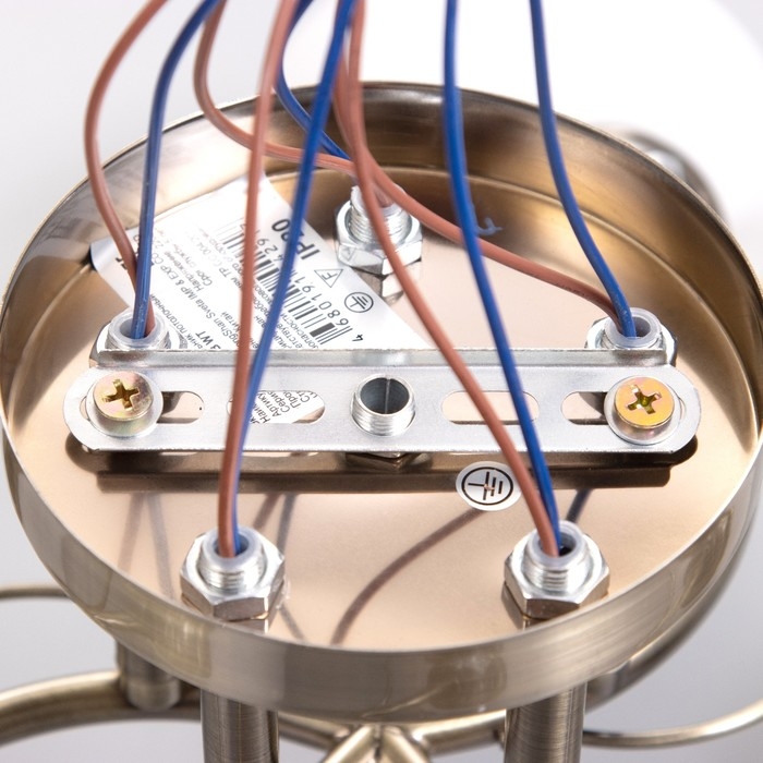 Люстра Люстра "Белинда" 5х40вт Е27 Бронза 49х19х23см