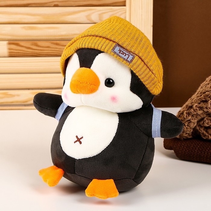 Мягкая игрушка «Пингвин», 21 см, цвет микс Мягкая игрушка «Пингвин», 21 см, цвет микс