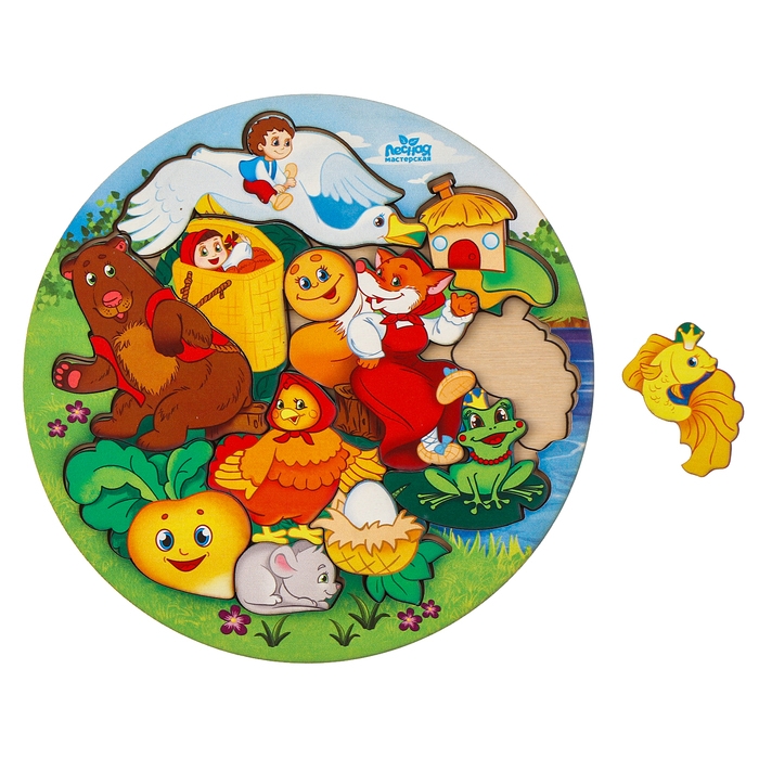 Головоломка «Русские народные сказки» Головоломка «Русские народные сказки»