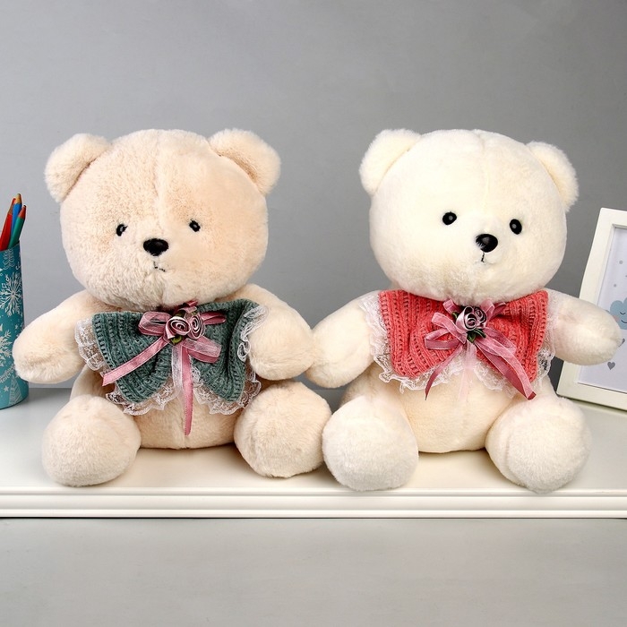 Мягкая игрушка «Мишка», 26 см, цвета МИКС Мягкая игрушка «Мишка», 26 см, цвета МИКС