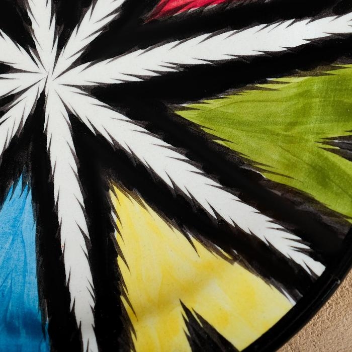 Тарелка Риштанская Керамика Тарелка Риштанская Керамика "Атлас", 18 см