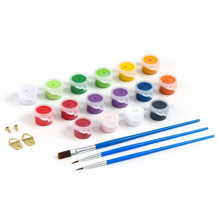 Картина по номерам на новый год на холсте с подрамником «Змея со звёздочкой», 20 х 30 см, символ года 2025 Картина по номерам на новый год на холсте с подрамником «Змея со звёздочкой», 20 х 30 см, символ года 2025