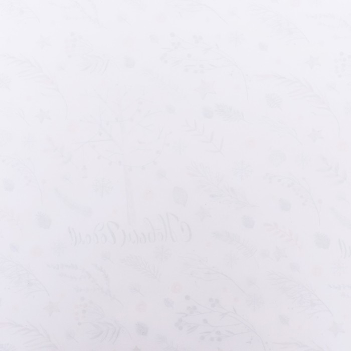 Новый год. Бумага упаковочная новогодняя глянцевая  Новый год. Бумага упаковочная новогодняя глянцевая "Веточки ", 70 х 100 см.